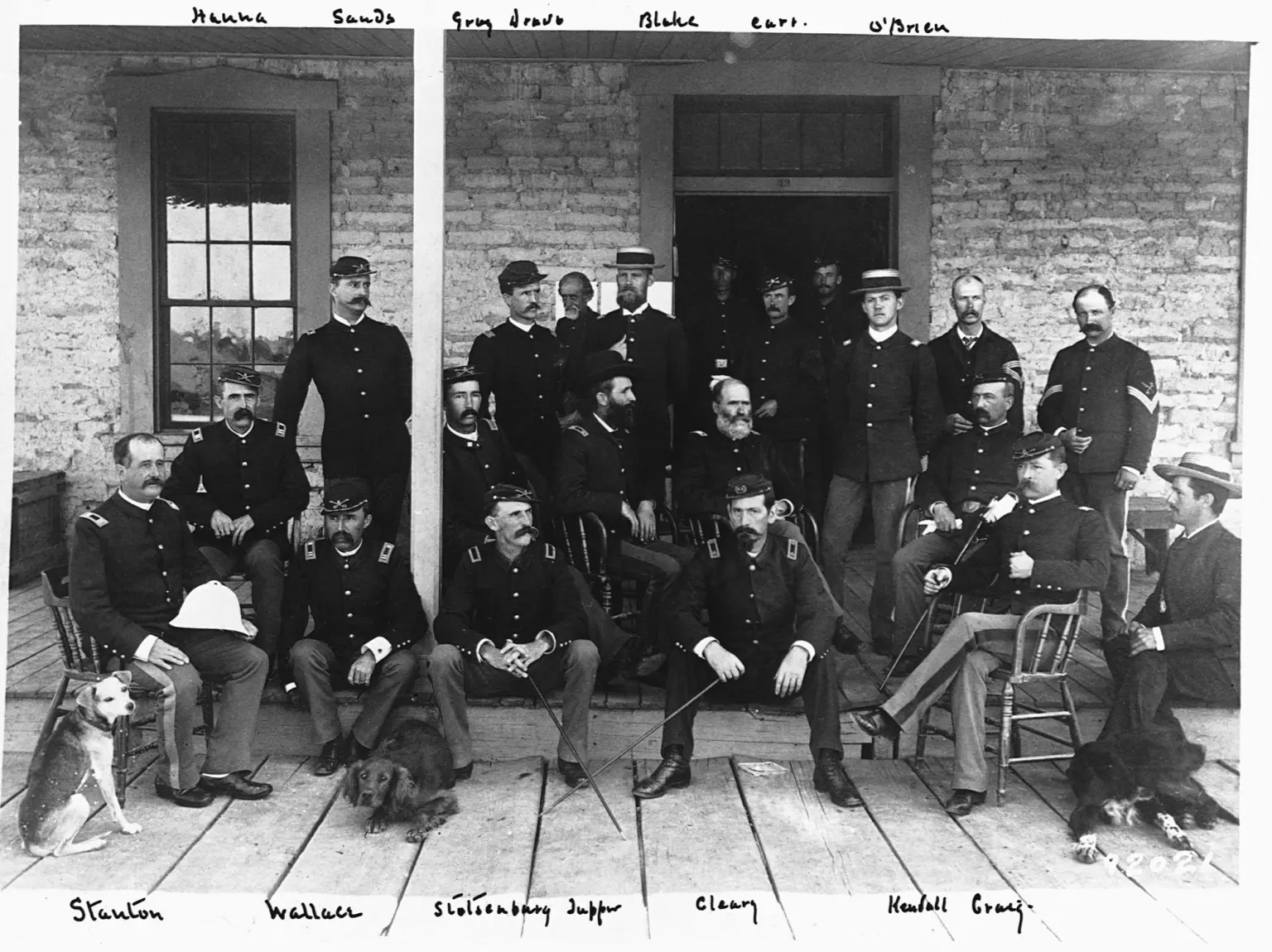 Fort Wingate Officers. Corbis via Getty Images.