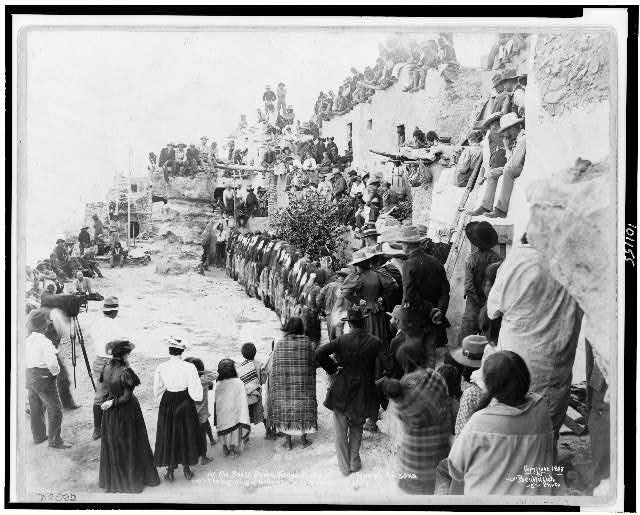 Ben Wittick, Snake Dance, 1897. Library of Congress.