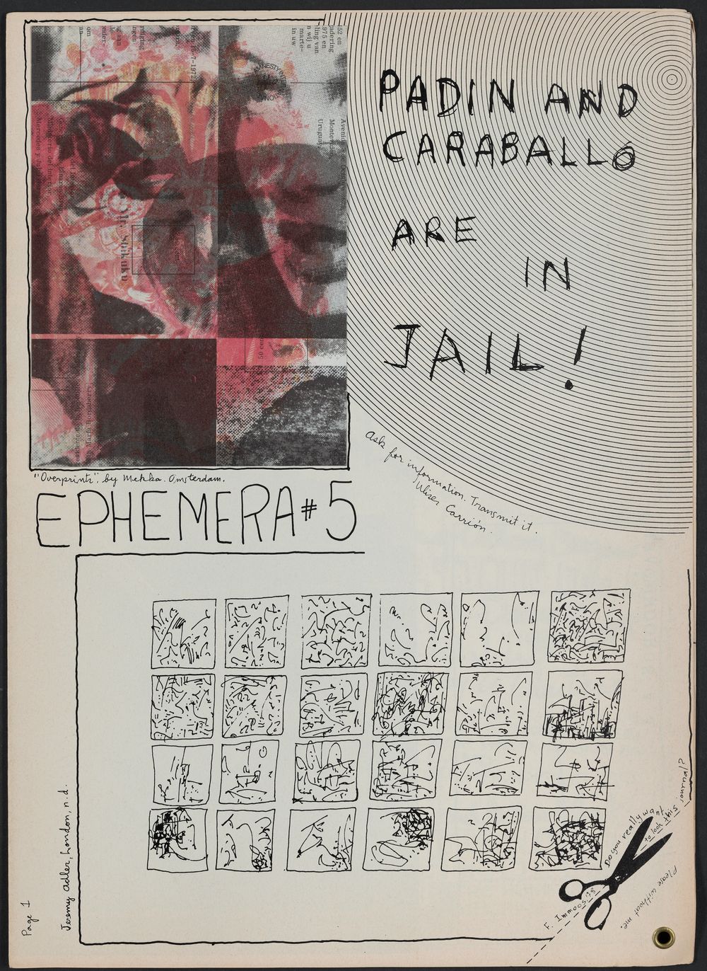 Ephemera, No 5, 1977-78