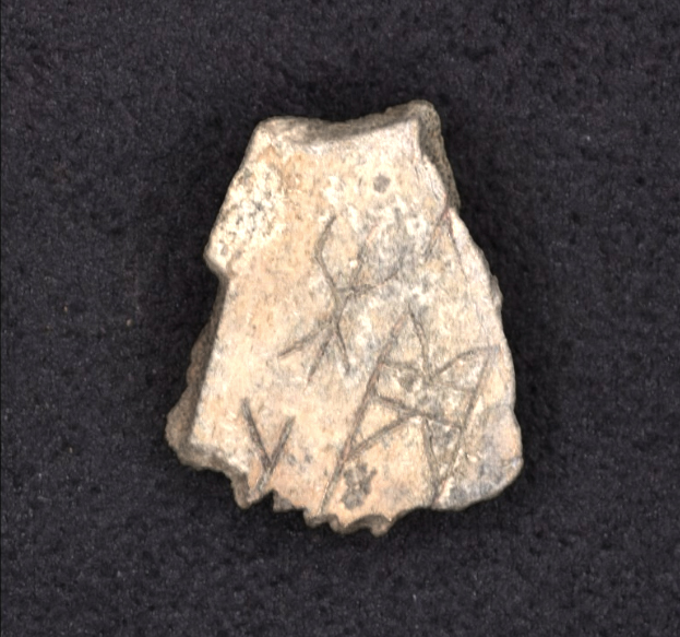 Oracle bone P013 in the RTI Viewer. Photo Credit: Princeton University Library