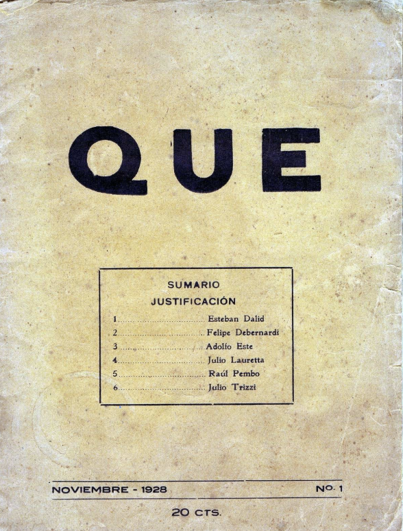 QUÉ, Nº 1
