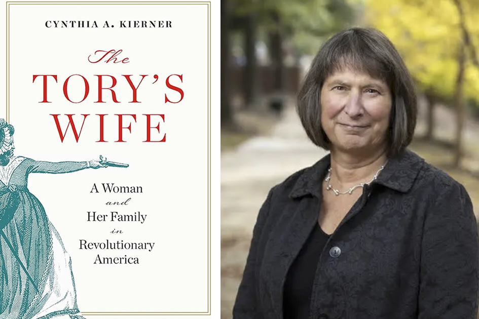 Photo of author and front of book dust jacket