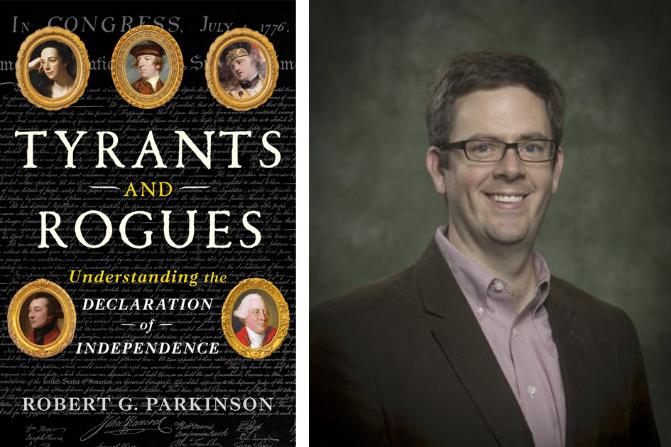 Photo of author and front of book dust jacket