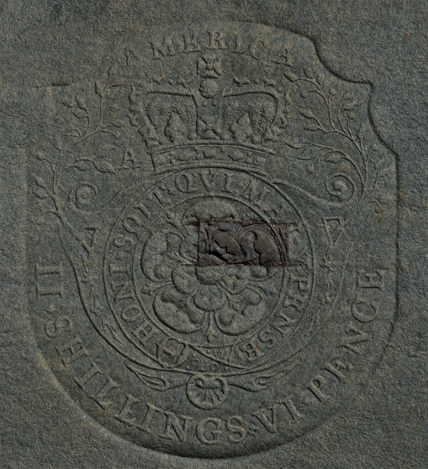 Image of "Revenue Stamp, circa 1765"