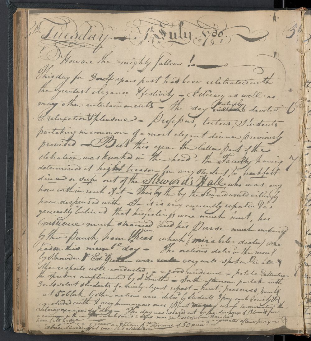 facsimile of handwritten entry