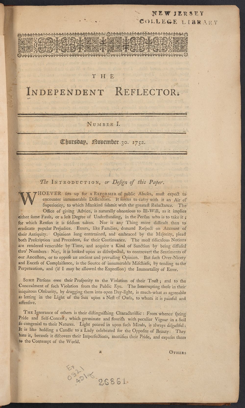 typed published work 