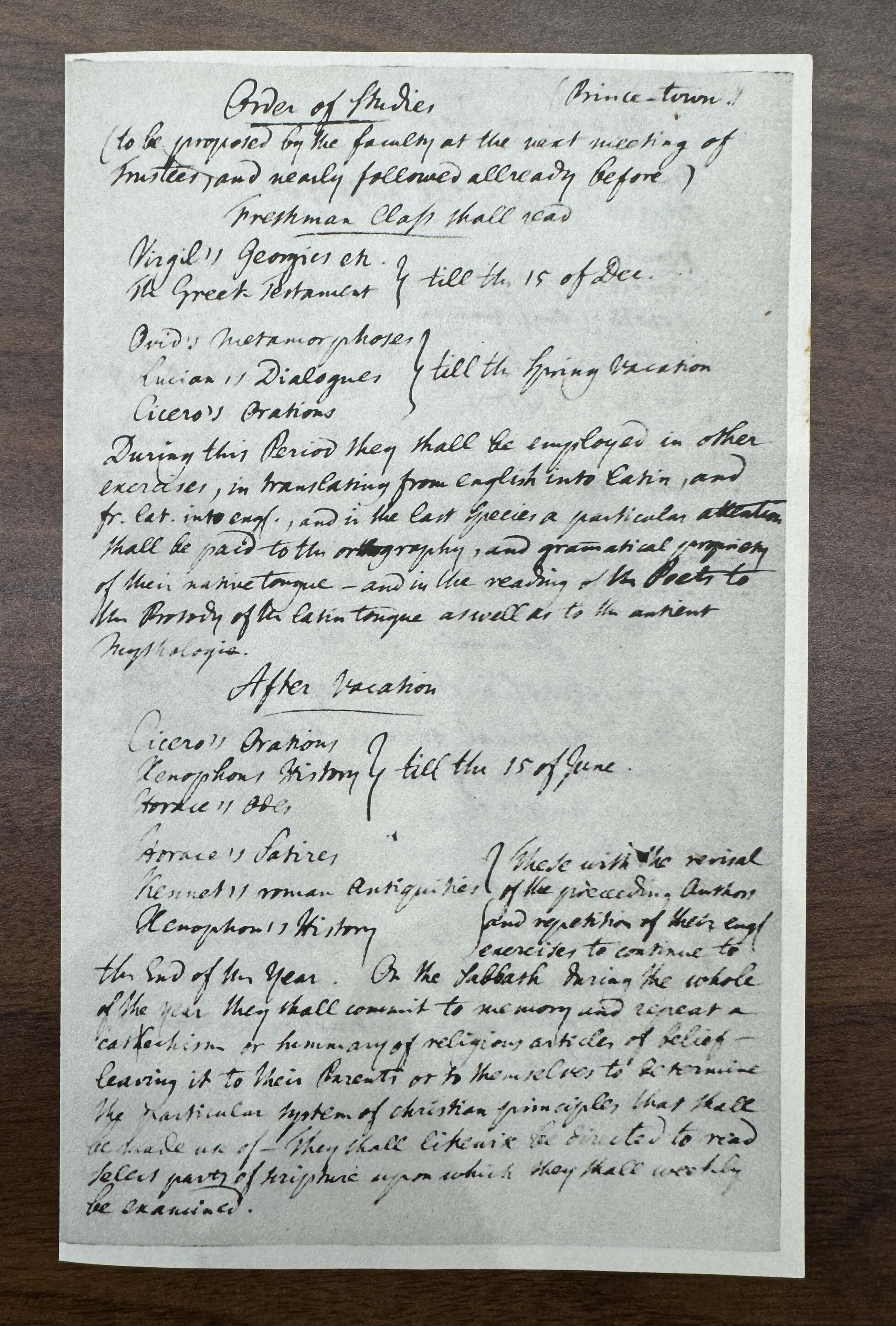 facsimile of handwritten entry  